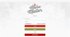 Desktop Screenshot of menumailer.savingdinner.com